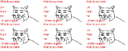 This flag faggotedly spammed to you by "mysterious loyall X" 53 times